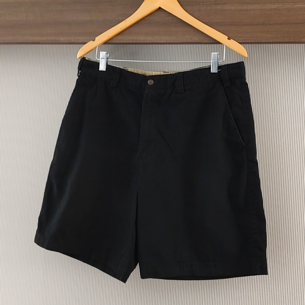 *Geoffrey Beene* Black Golf Shorts (Waist 36) -- EUC!!